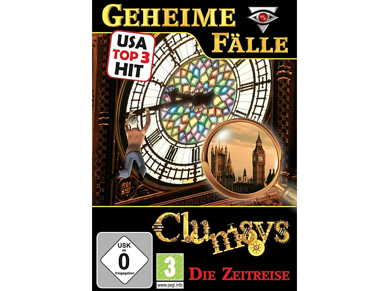 Geheime Fälle: Clumsys - Zeitreise Die - [PC