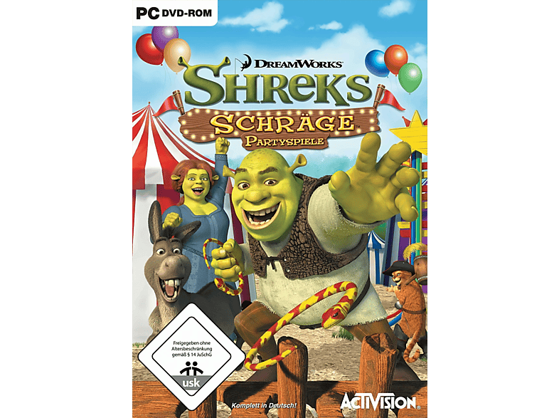 Shreks schräge Partyspiele - [PC