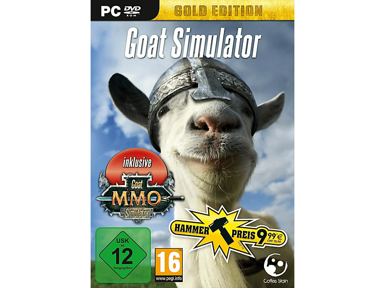 Goat Simulator - Der [PC] Edition) (Gold - Ziegen-Simulator