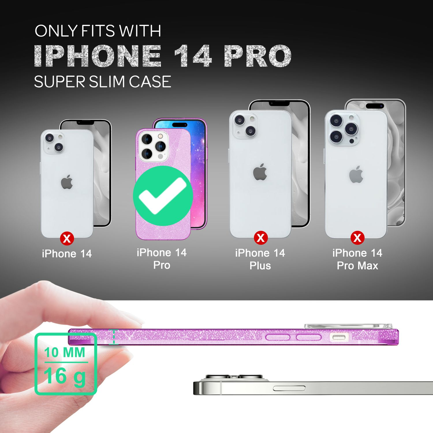Algunos protectores de pantalla transparentes para teléfonos, con un manual y otros embalajes.