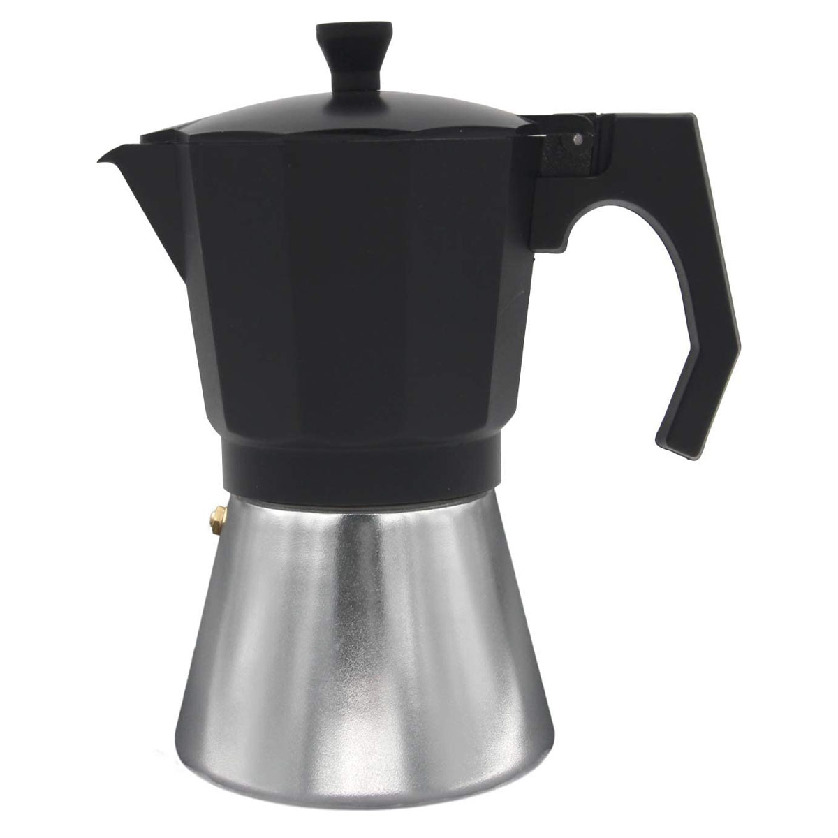 Cafetera tradicional - BAST-6367 BASTILIPO, Cafetera de aluminio Bastilipo Mokka Induction 6N