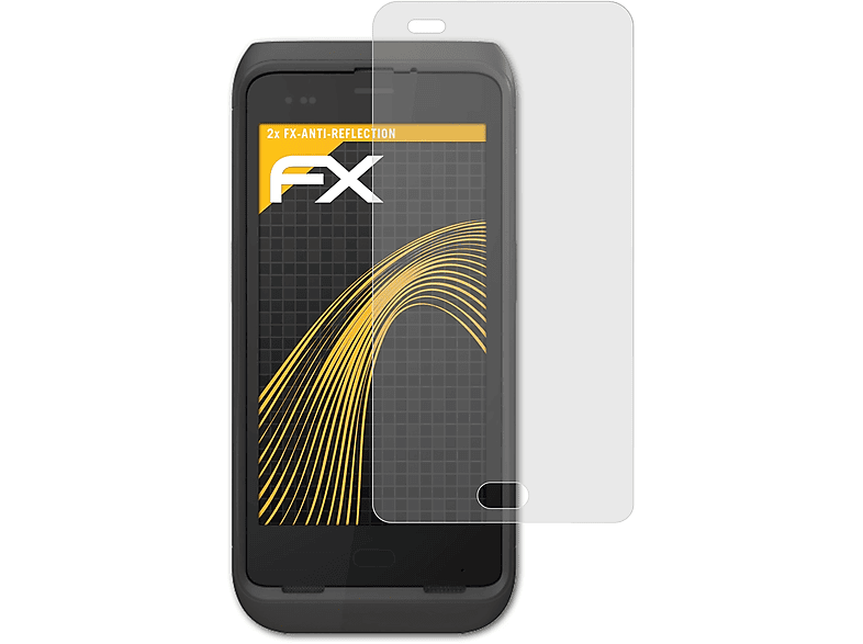 ATFOLIX 2x FX-Antireflex CT45 XP) Honeywell Displayschutz(für