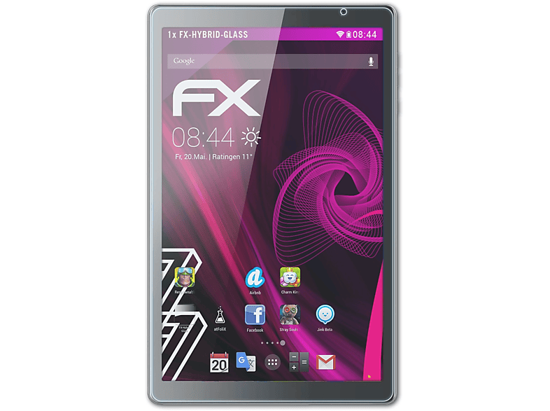 FX-Hybrid-Glass S20) ATFOLIX MatrixPad Vankyo Schutzglas(für
