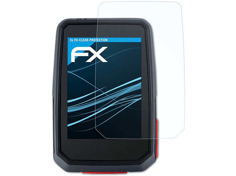 ATFOLIX 3x FX-Clear Displayschutz(für Sigma Rox 2.0)