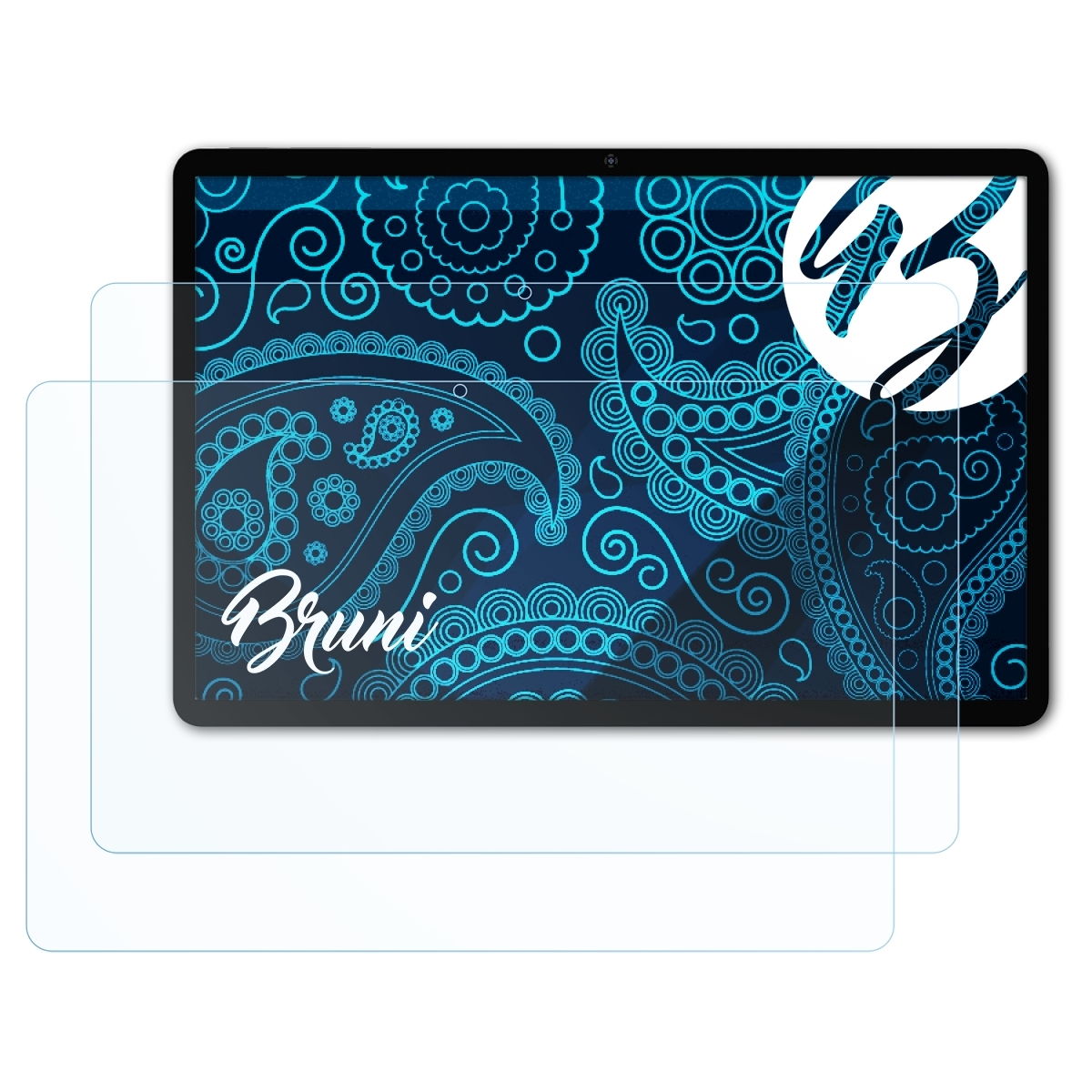 BRUNI 2x Basics-Clear Schutzfolie(für P30HD) Teclast