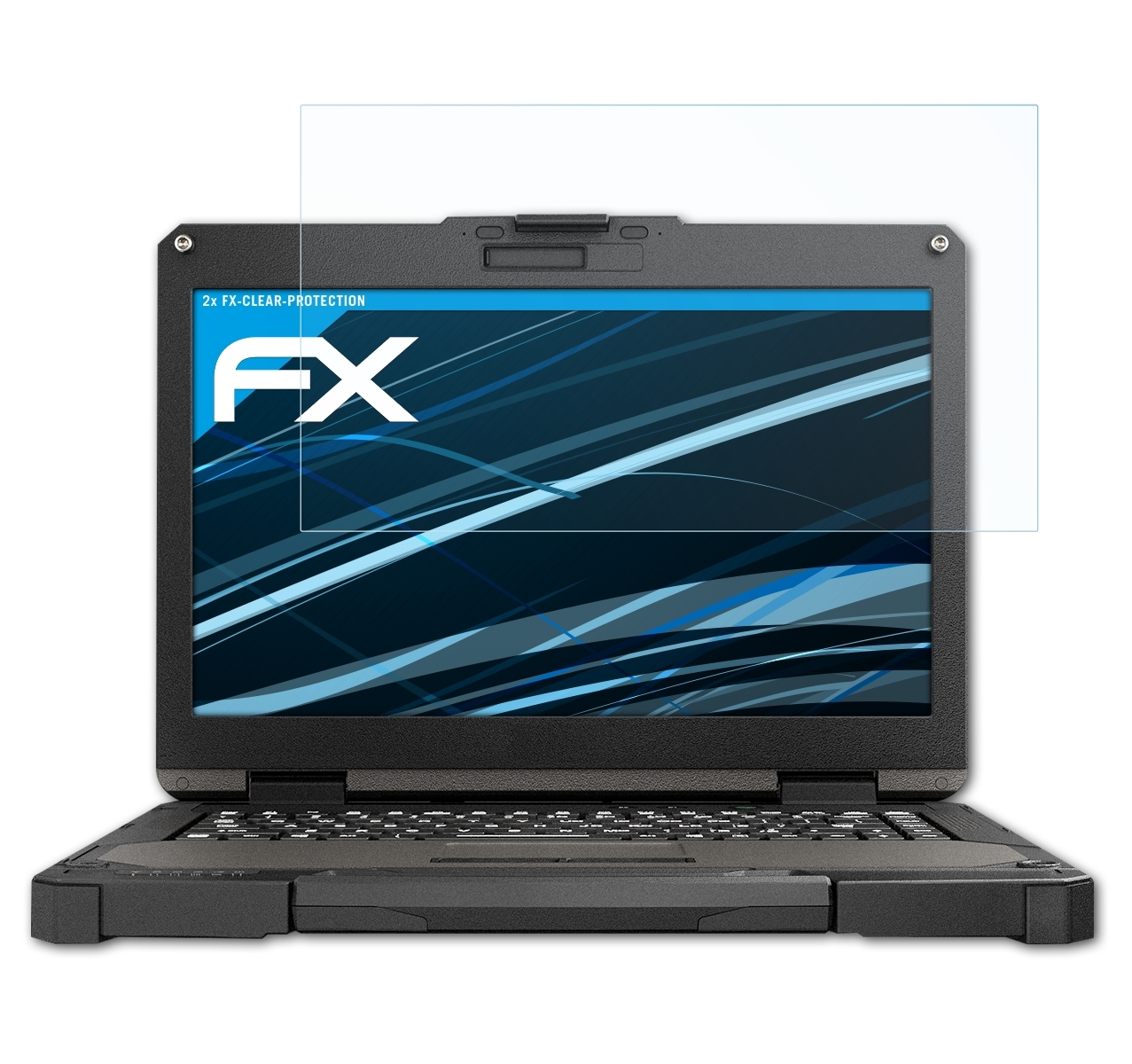 ATFOLIX 2x FX-Clear Getac B360) Displayschutz(für