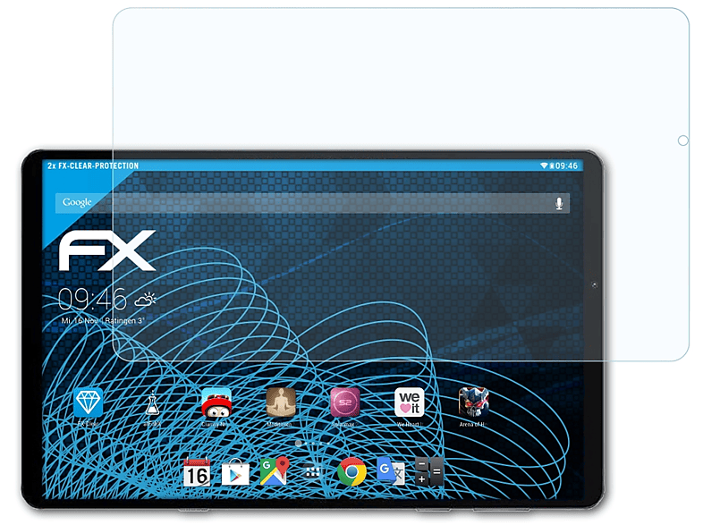 ATFOLIX 2x FX-Clear Displayschutz(für Lenovo Legion Y700) | Tabletschutzfolien