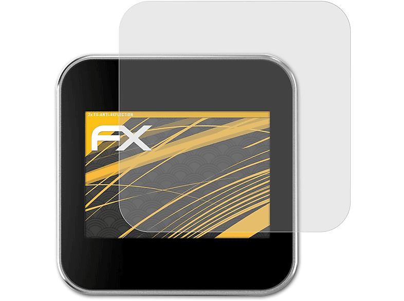 ATFOLIX 2x Eve FX-Antireflex Displayschutz(für Weather)
