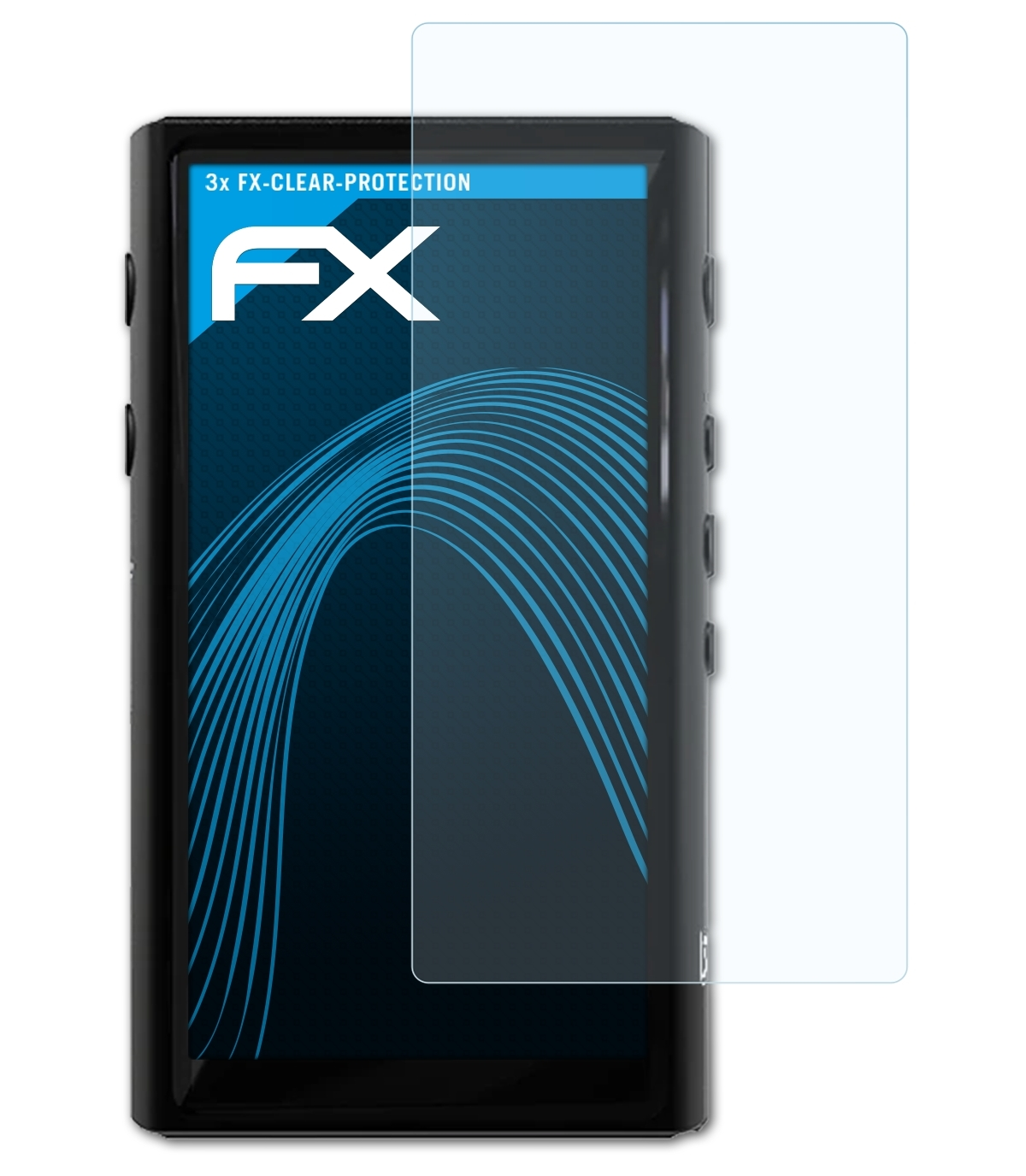 ATFOLIX 3x FX-Clear R5 Saber) HiBy Displayschutz(für