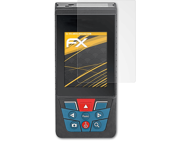 ATFOLIX 2x FX-Antireflex Displayschutz(für Bosch C) 120 GLM