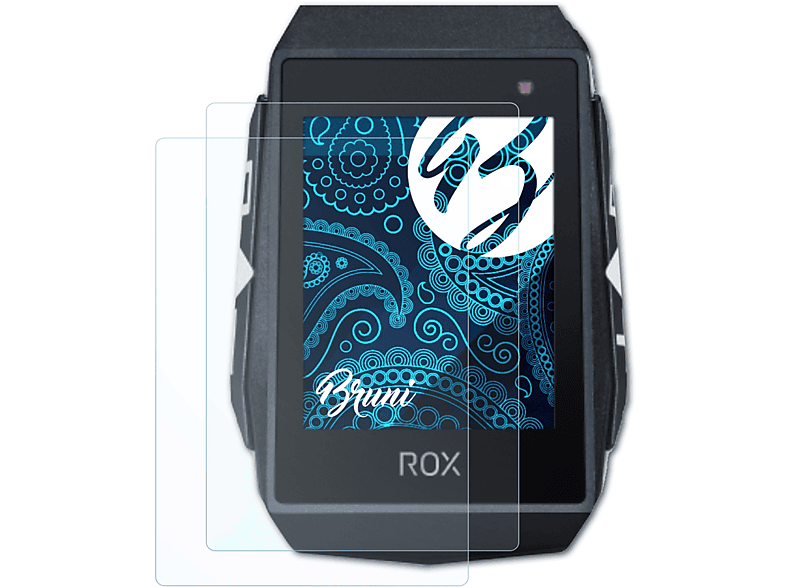 Rox 2x Basics-Clear Evo) BRUNI Schutzfolie(für Sigma 11.1