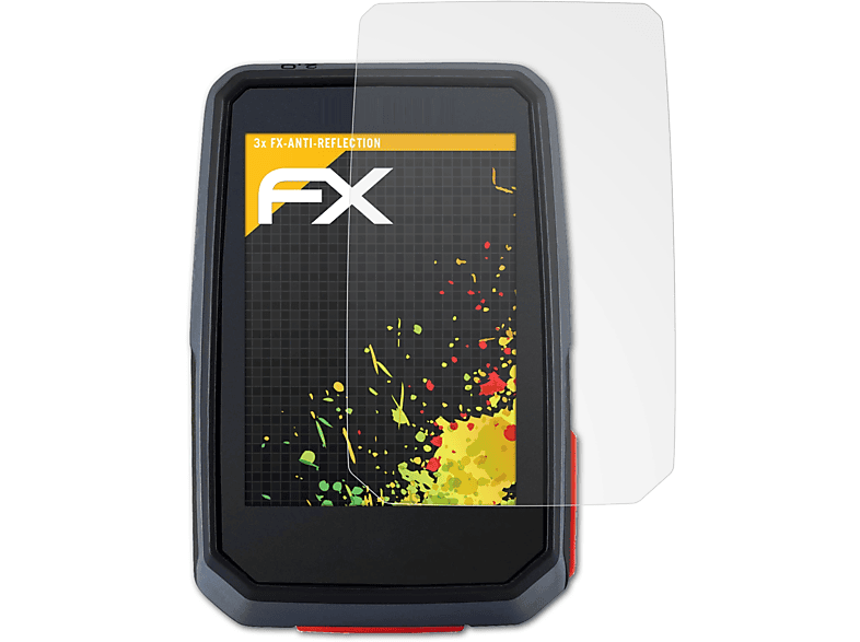 ATFOLIX 3x FX-Antireflex Displayschutz(für Sigma Rox 2.0)