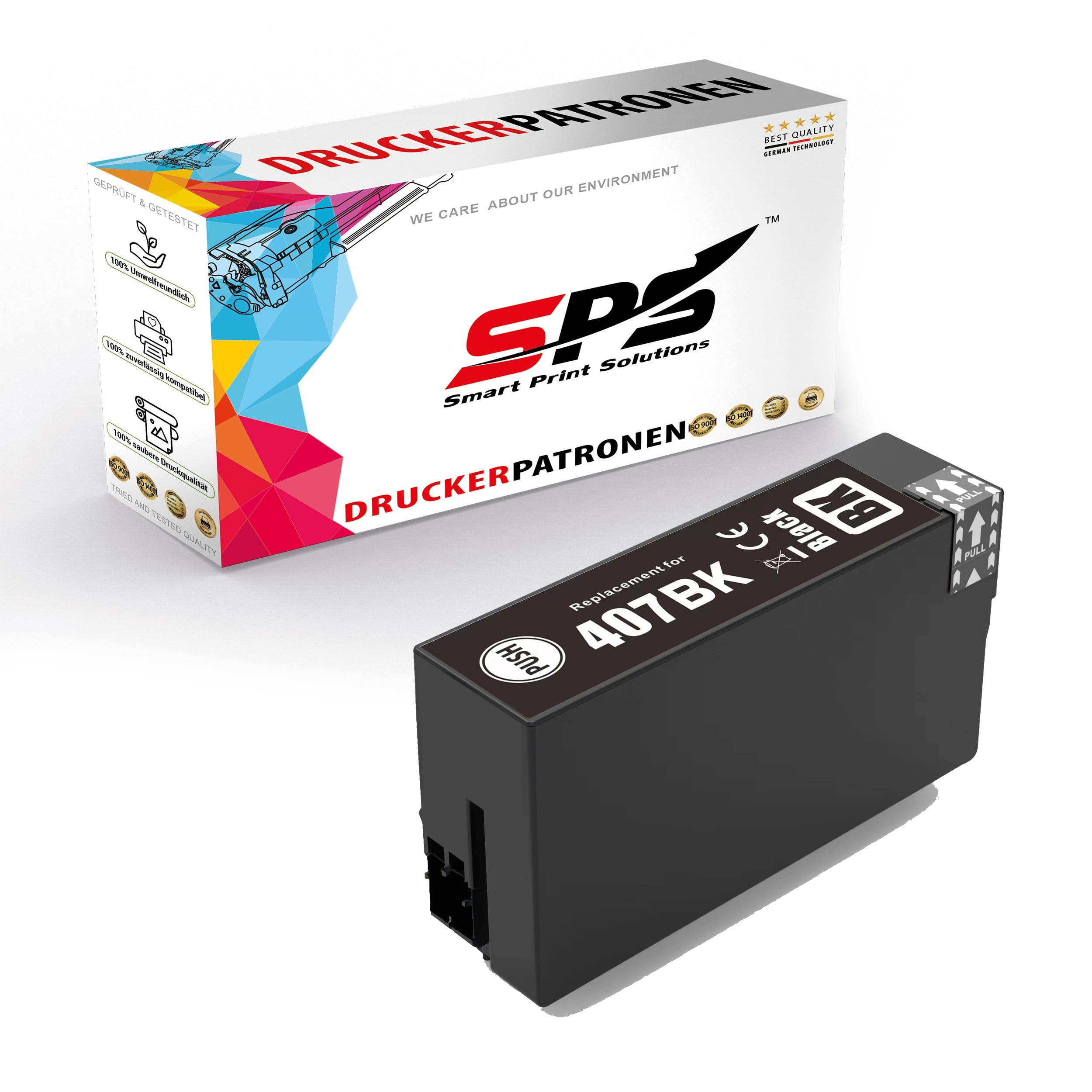 S-15902 SPS (C13T07U140 Tintenpatrone / Pro DTWF) 407 Schwarz WF WorkForce 4745
