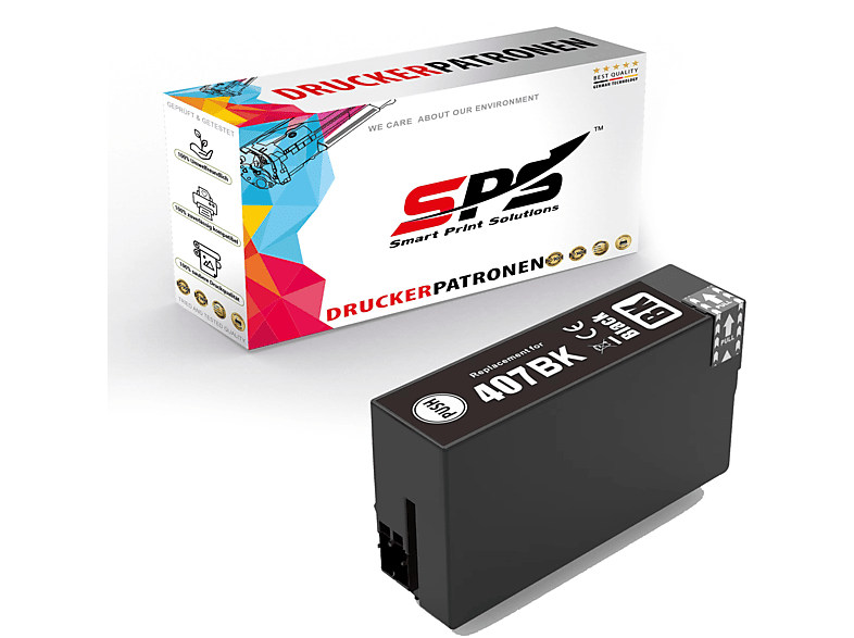 SPS S-15893 Tintenpatrone Schwarz (C13T07U140 407 / WorkForce Pro WF 4745)