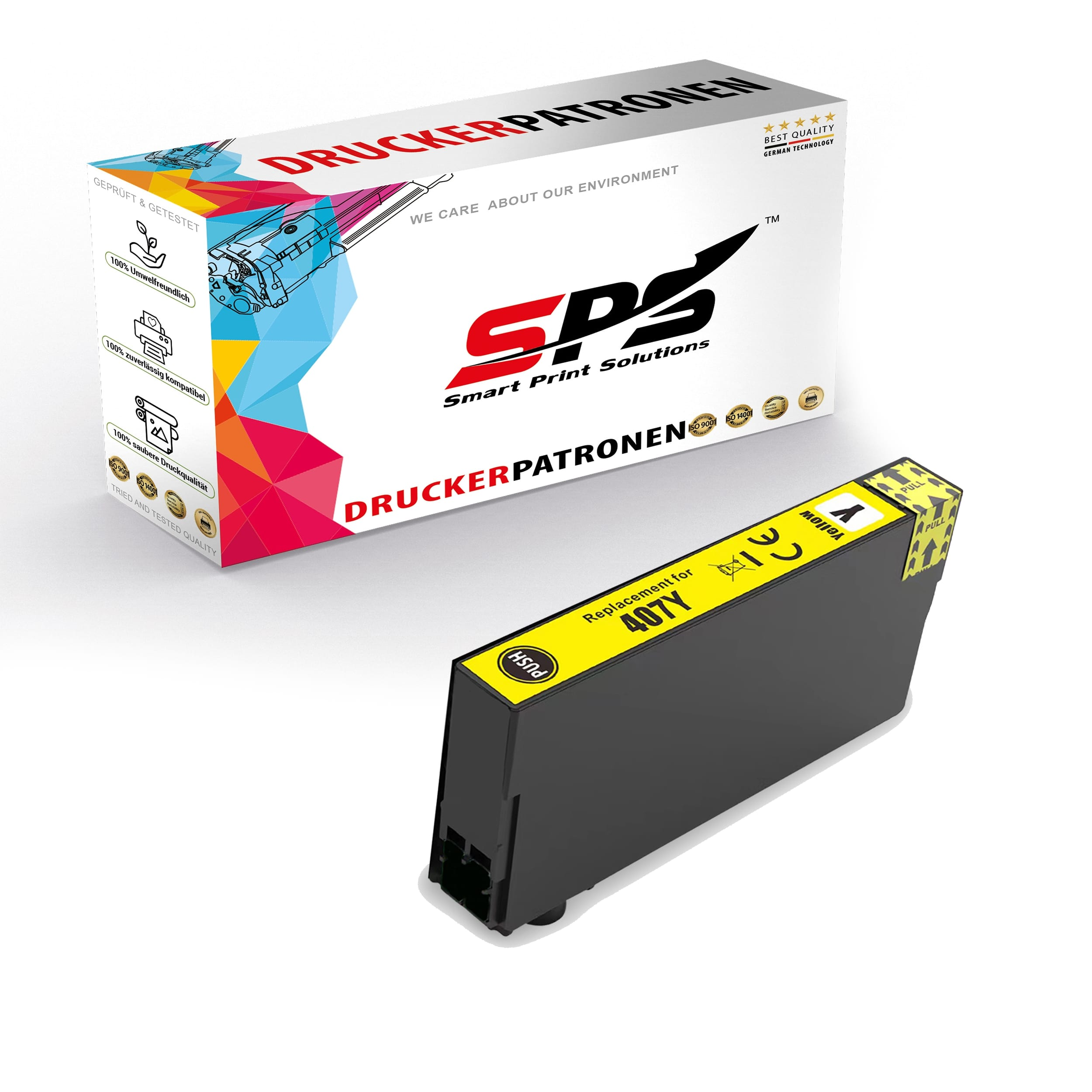 SPS S-15899 / Tintenpatrone 4745 WorkForce (C13T07U440 Gelb Pro WF 407 DTWF)