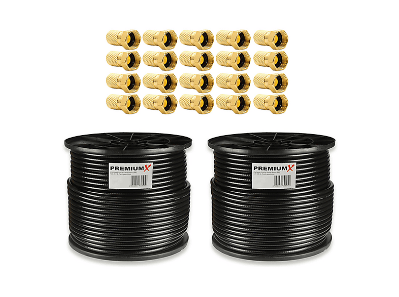 ARLI Koaxialkabel 20m – 5-fach Geschirmt, 135dB,  Produktbild-Vorschau 14