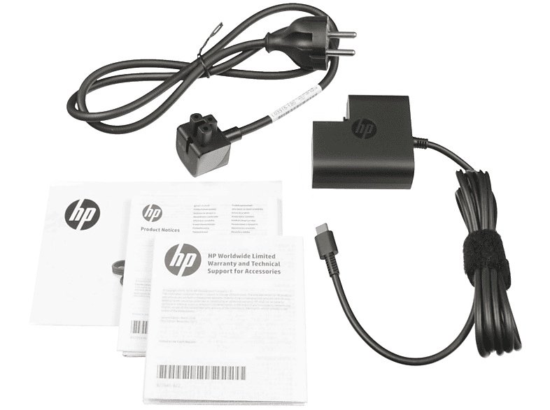 HP 860210-850 Original USB-C Netzteil 45 Watt