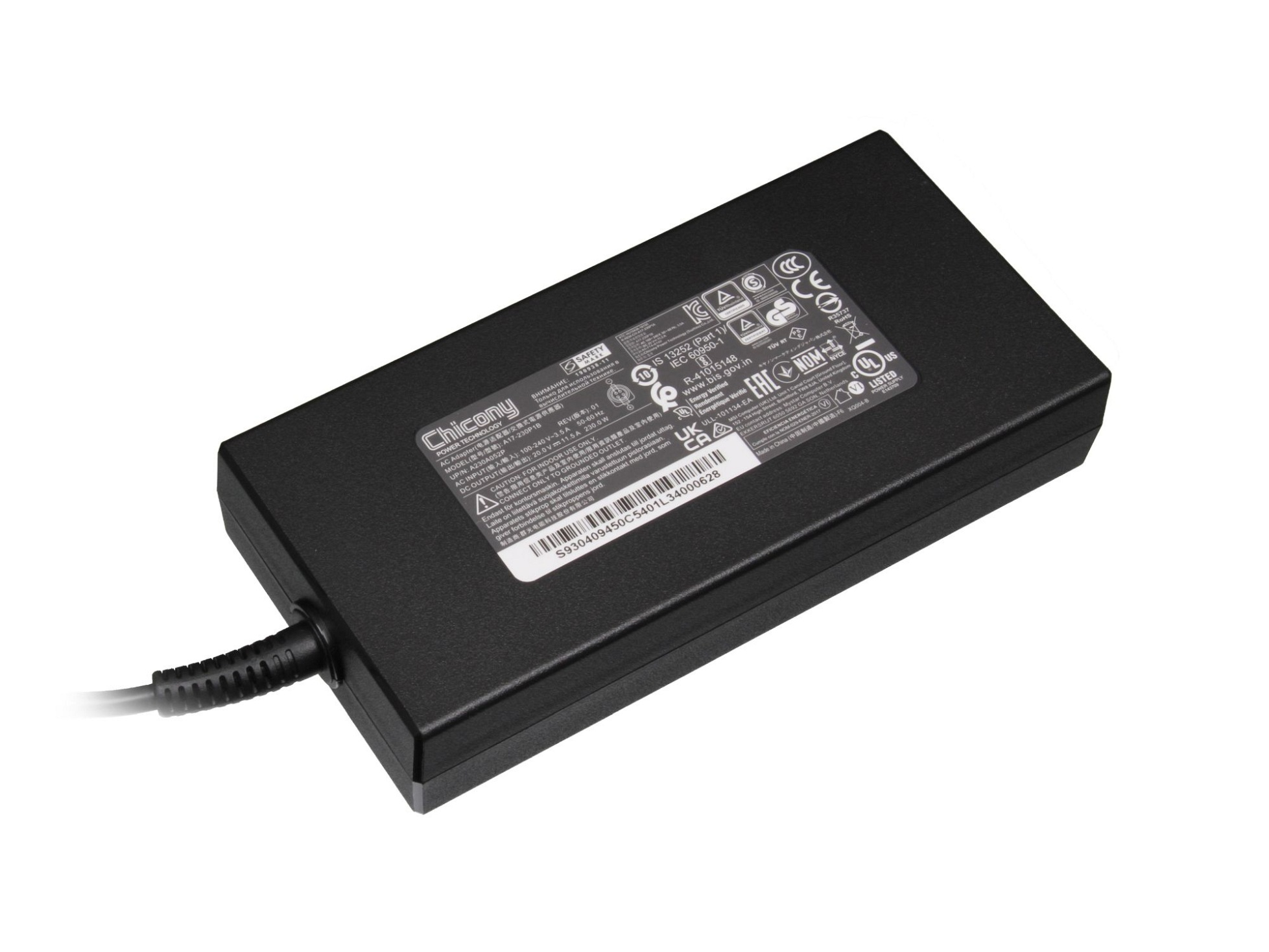 MSI S93-0409450-C54 weiblicher Stecker Original Netzteil 230 Watt