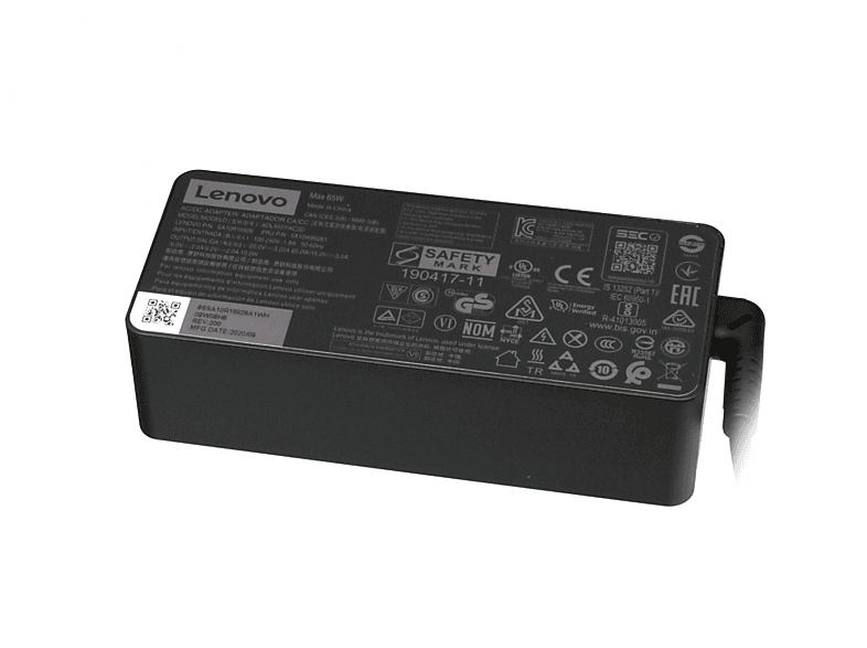 LENOVO 5A10W86250 Original USB-C Netzteil 65 Watt