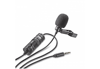 INF BOYA Lavalier BY-M1 Mikrofon 3,5 mm 6 m, In-ear Mikrofon Schwarz