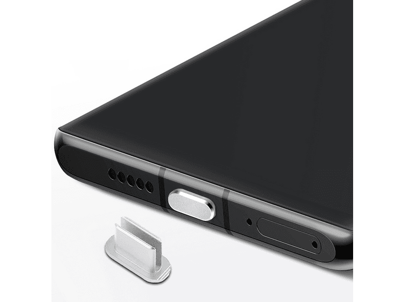 10 Stück Transparente Staubschutz-Stecker Für Ladeanschluss – Kompatibel Mit IPhone & Anderen Handys