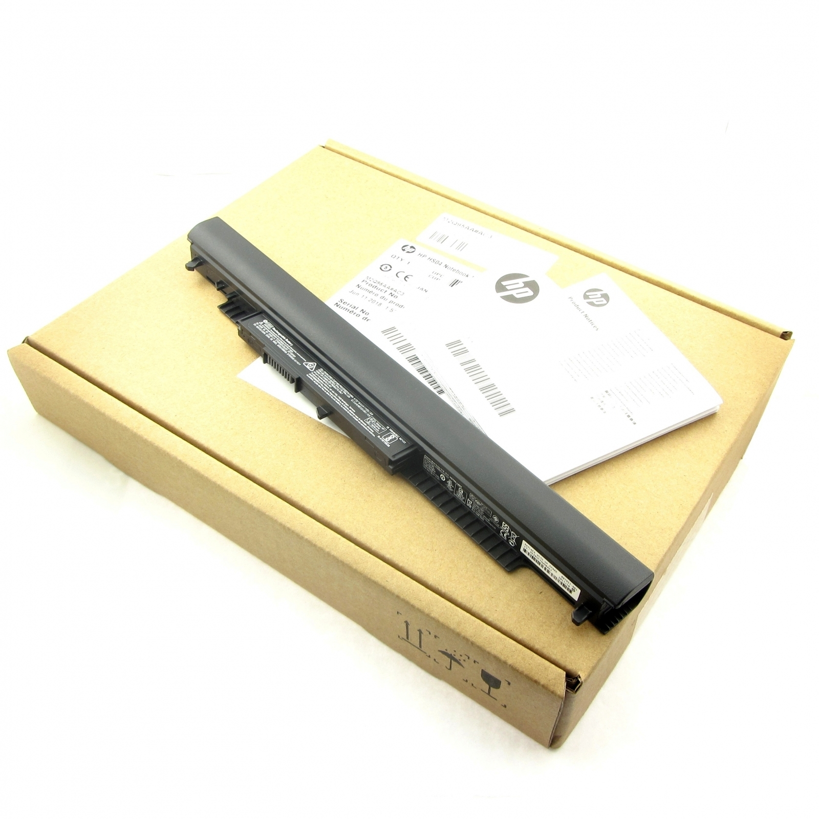 HP TPN-I119 original Akku (LiIon) 2850 mAh Volt, 41Wh Lithium-Ionen Notebook-Akku, 14.6