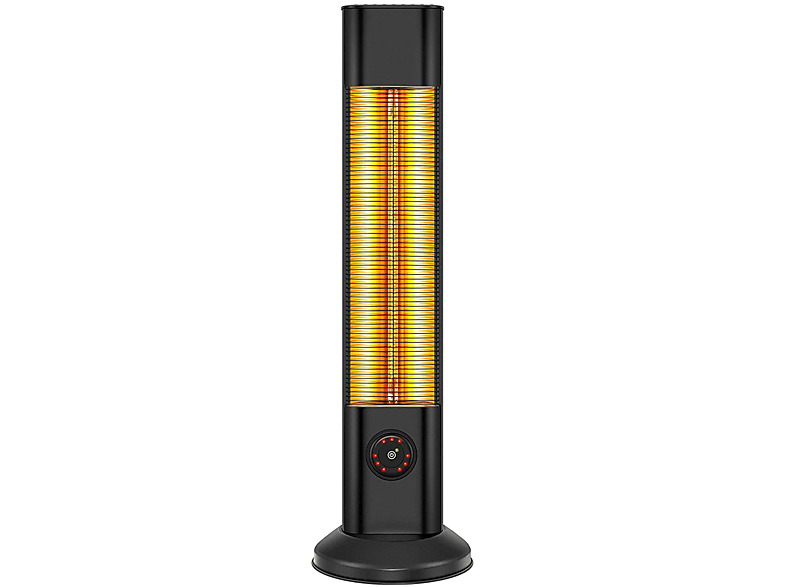 Calefactor halógeno PURLINE HEATY EX2000 CA, 2000 W, Negro MediaMarkt