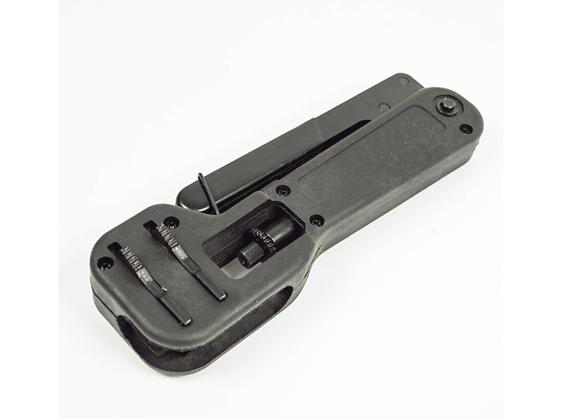 PREMIUMX PX-558 Kompressionszange Werkzeug Sat Presszange für RG-59 RG-11 Crimpzange