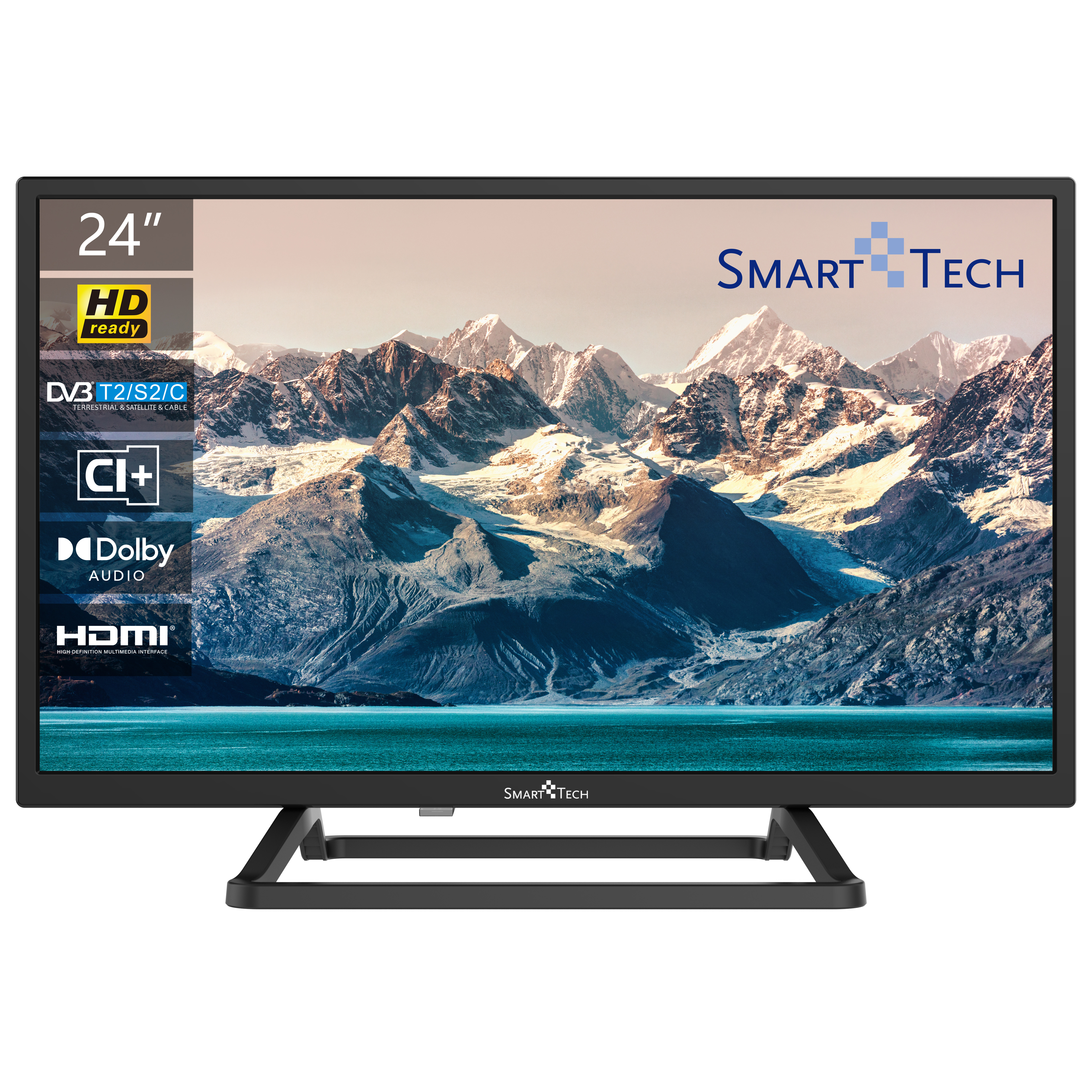 SMART TECH Zoll TV HD-ready) / LED TV 24HN10T3 60 24 Zoll Smart cm, (Flat, 24 Non