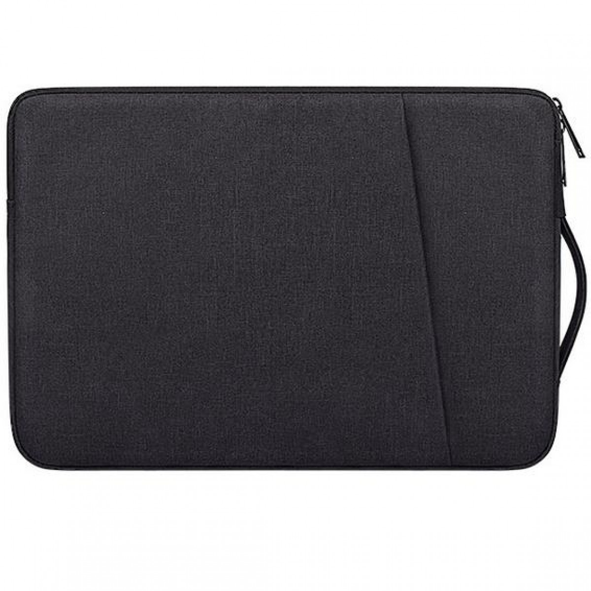 INF Laptop-Tasche Polyester, für schwarz stoßfest Sleeve Universal grau (15,6 Laptoptasche \