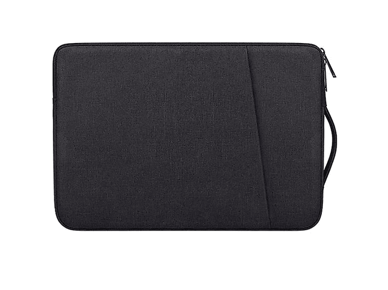 INF Laptop-Tasche stoßfest schwarz Polyester, grau für (15,6 Laptoptasche \