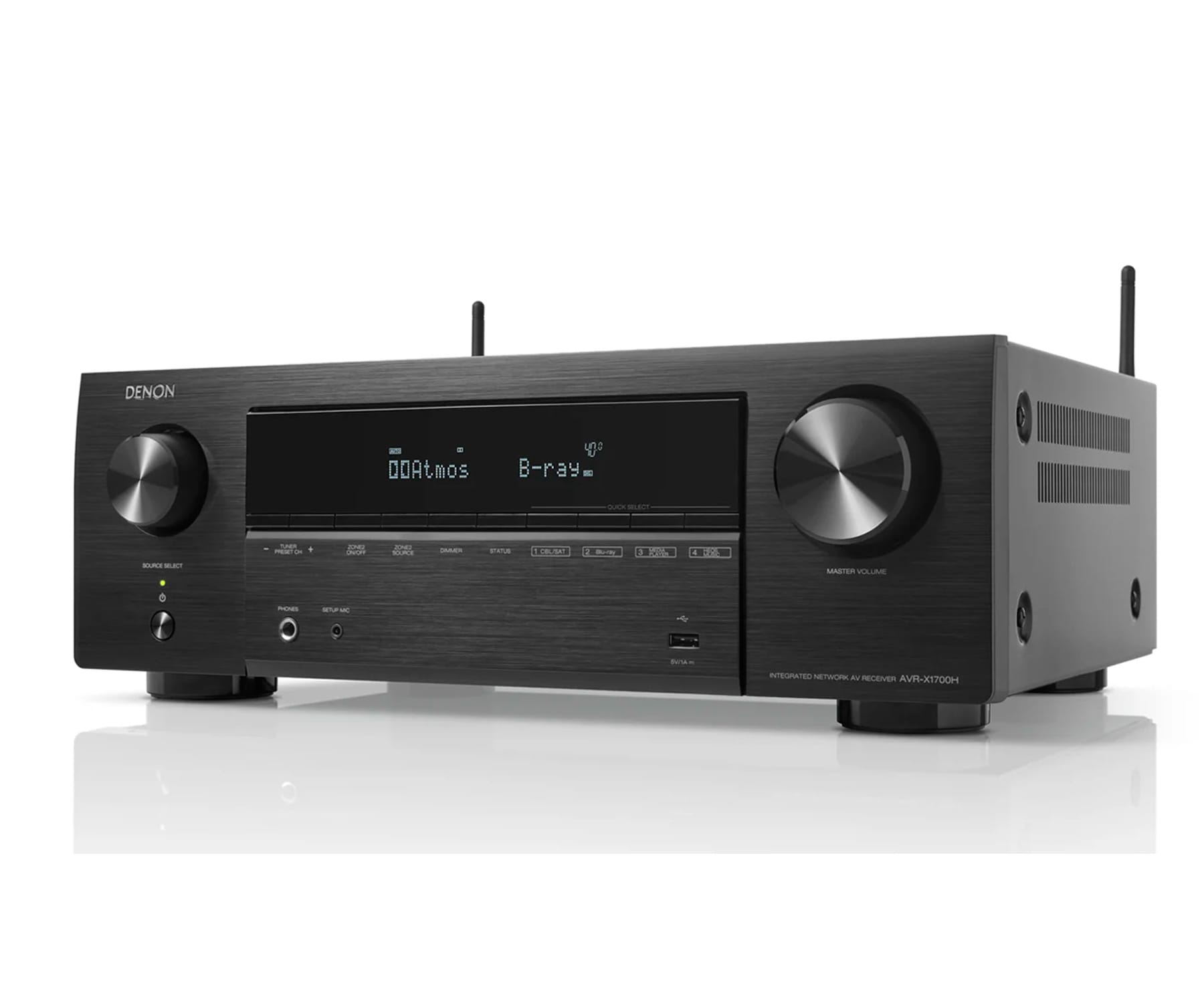 Receptor AV - DENON AVR-X1700H Black