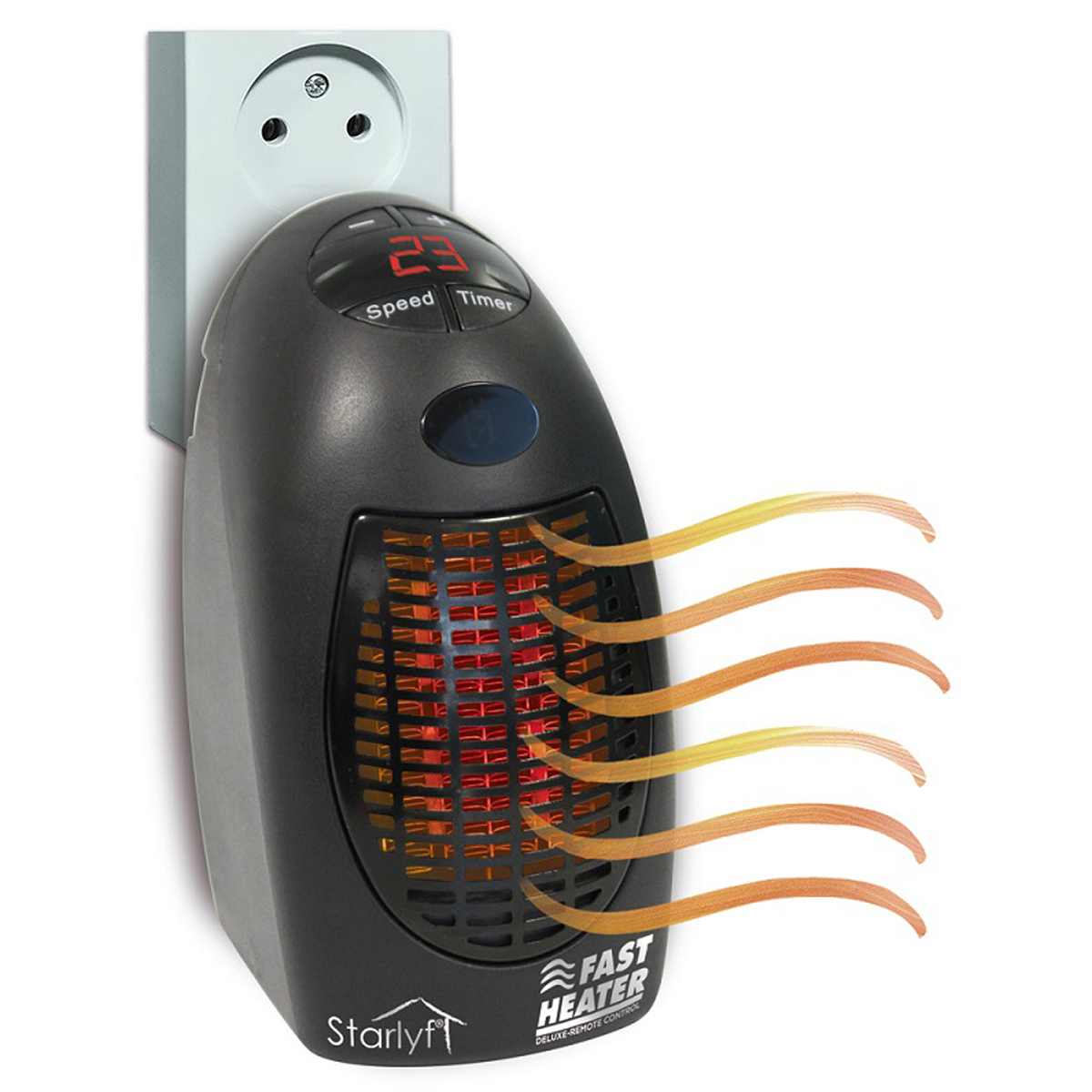 STARLYF Fast Heater Deluxe Heizlüfter (400 Watt, Raumgröße: 15 m²) |  MediaMarkt