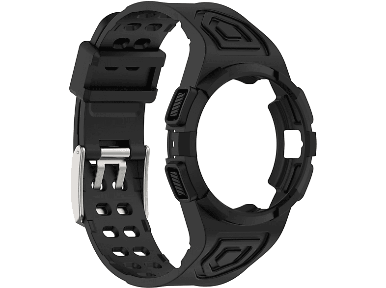 INF Uhrarmband, Ersatzarmband, Samsung, Galaxy Watch 4/5 44 mm, schwarz
