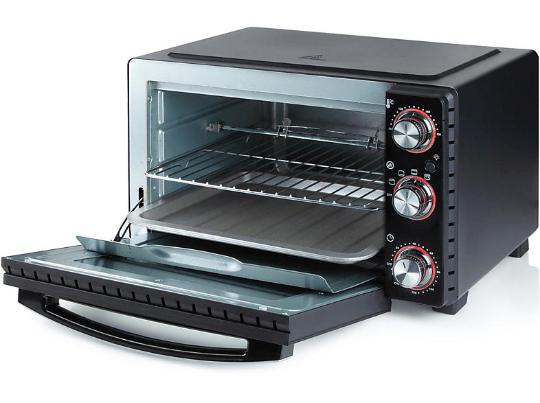 DOMO Tischbackofen 28 Liter mit Timer Minibackofen | MediaMarkt