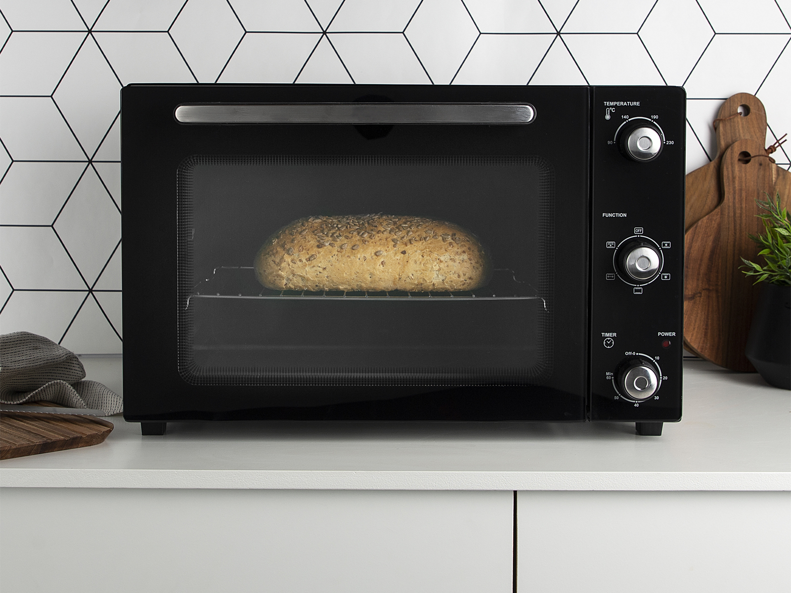 PRINCESS 112756 DELUXE BLACK Minibackofen