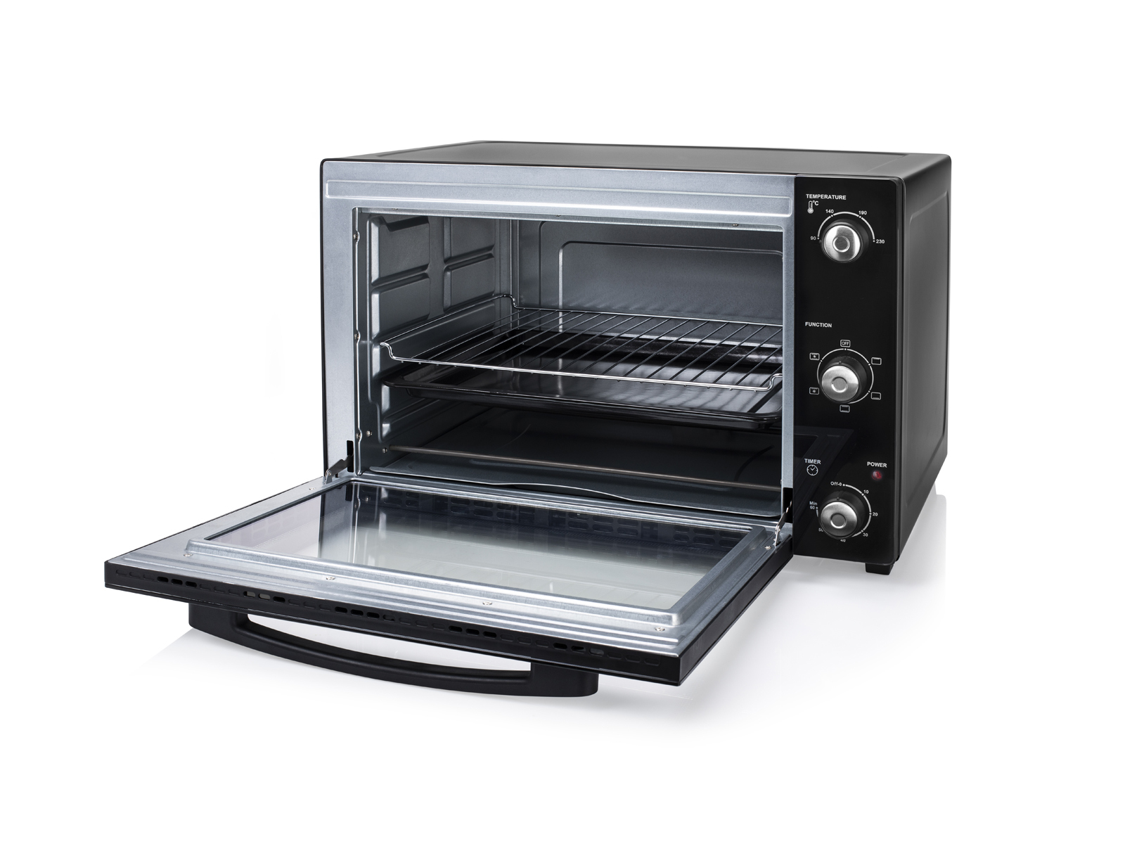 FORNETTO ELETTRICO PRINCESS 11275955 l, 55 l, Assorbimento max 2000 W, Girarrosto con motore