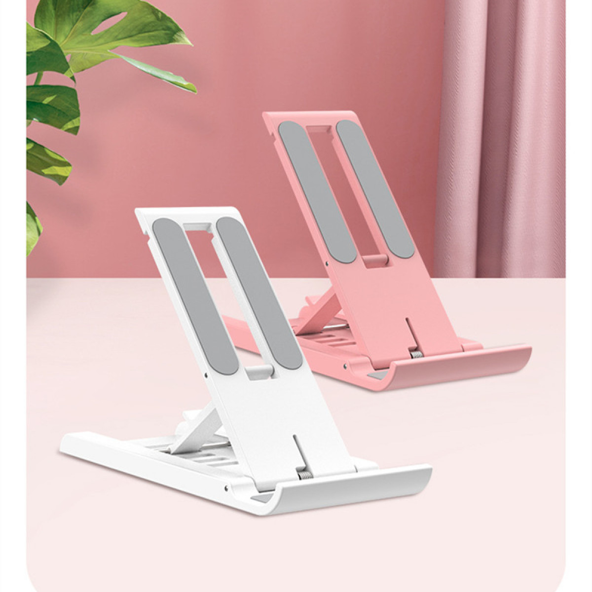 Ständer, Verstellbarer INF Handy Ständer für Tablet weiß /