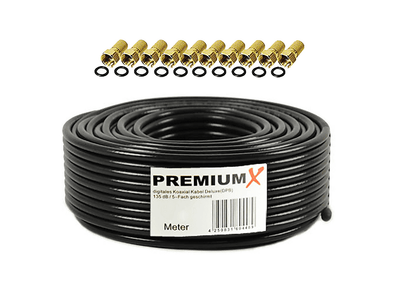 Lot De 10 Fiches F Coudées 90° - Connecteurs Rapides Pour Câble Antenne/Satellite, 7.5 Mm