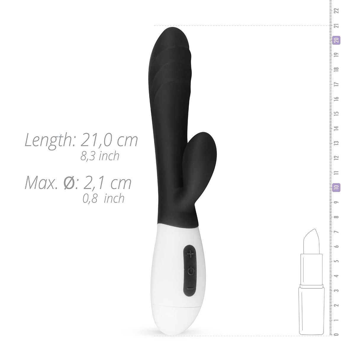 TEAZERS Rabbit Vibrator - schwarz rabbit-vibratoren