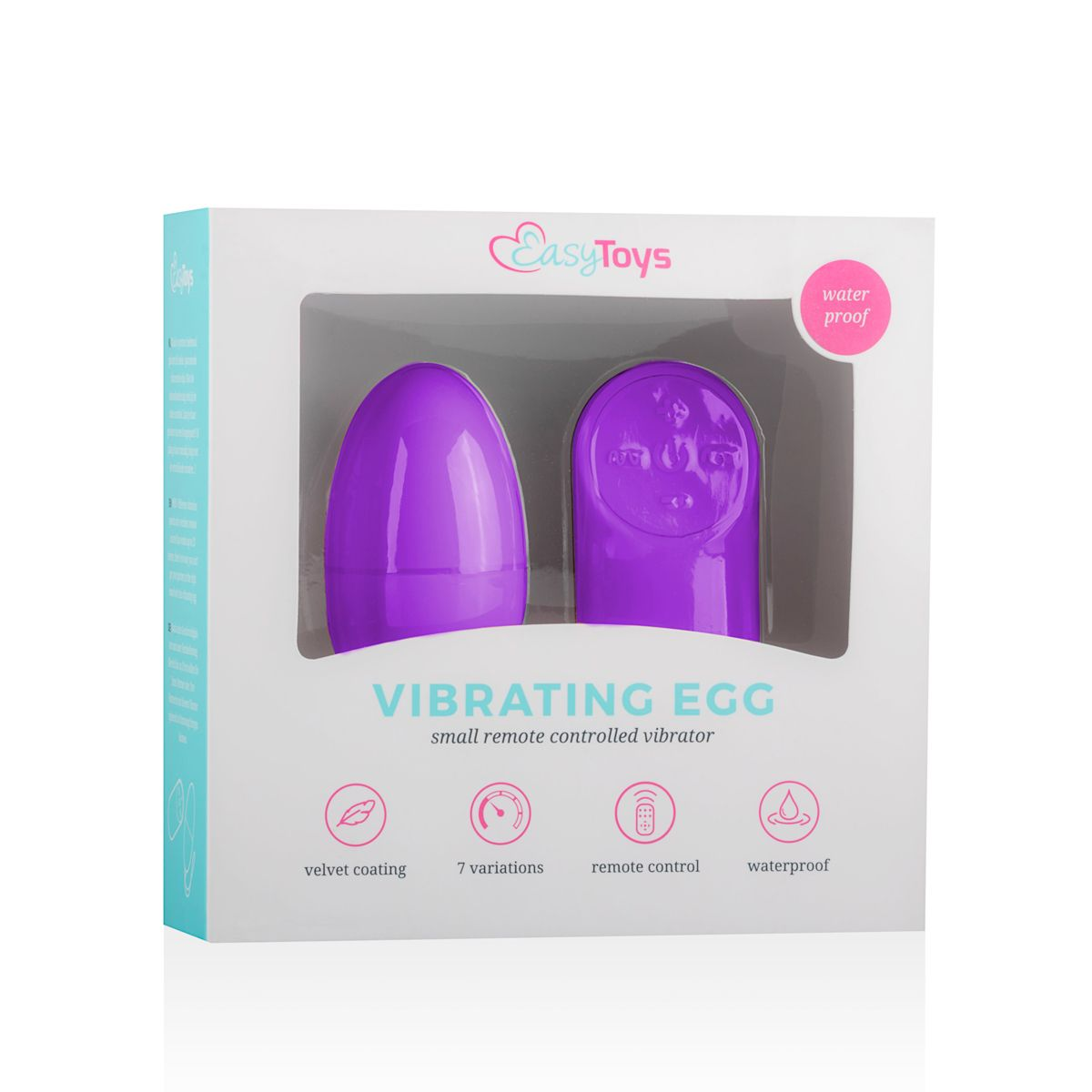 EASYTOYS MINI Violett in Vibro-Ei COLLECTION VIBE mit Fernbedienung vibro-eier