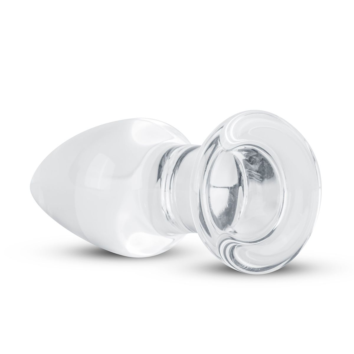 Transparente Sexspielzeug aus Glas.