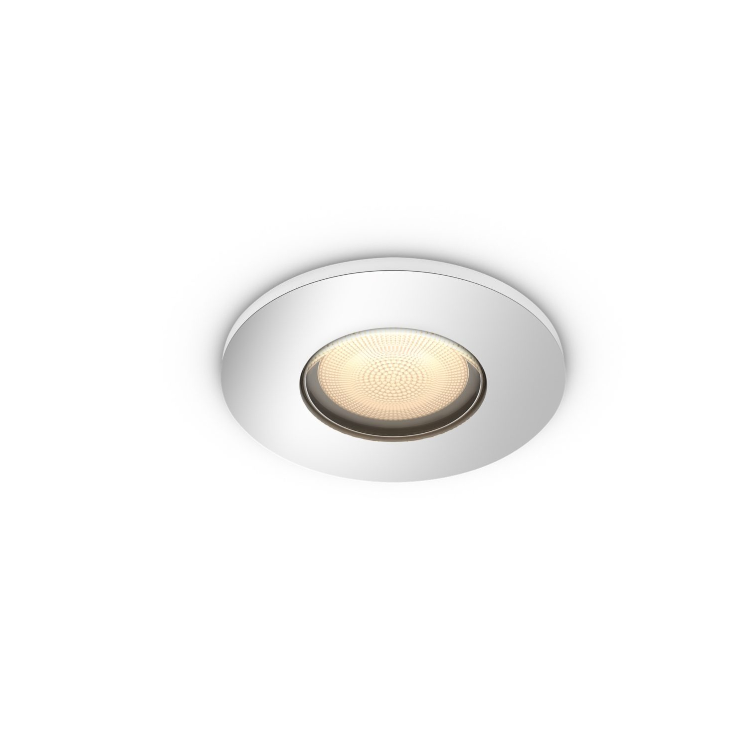 PHILIPS 929003055801 HUE ADORE 1ER SILBER Bad-Beleuchtung WA RUND SPOT Warmweiß