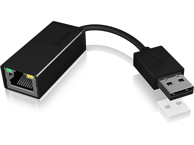 USB zu Adapter RAIDSONIC Ethernet Adapter, Ethernet IB-AC509a,