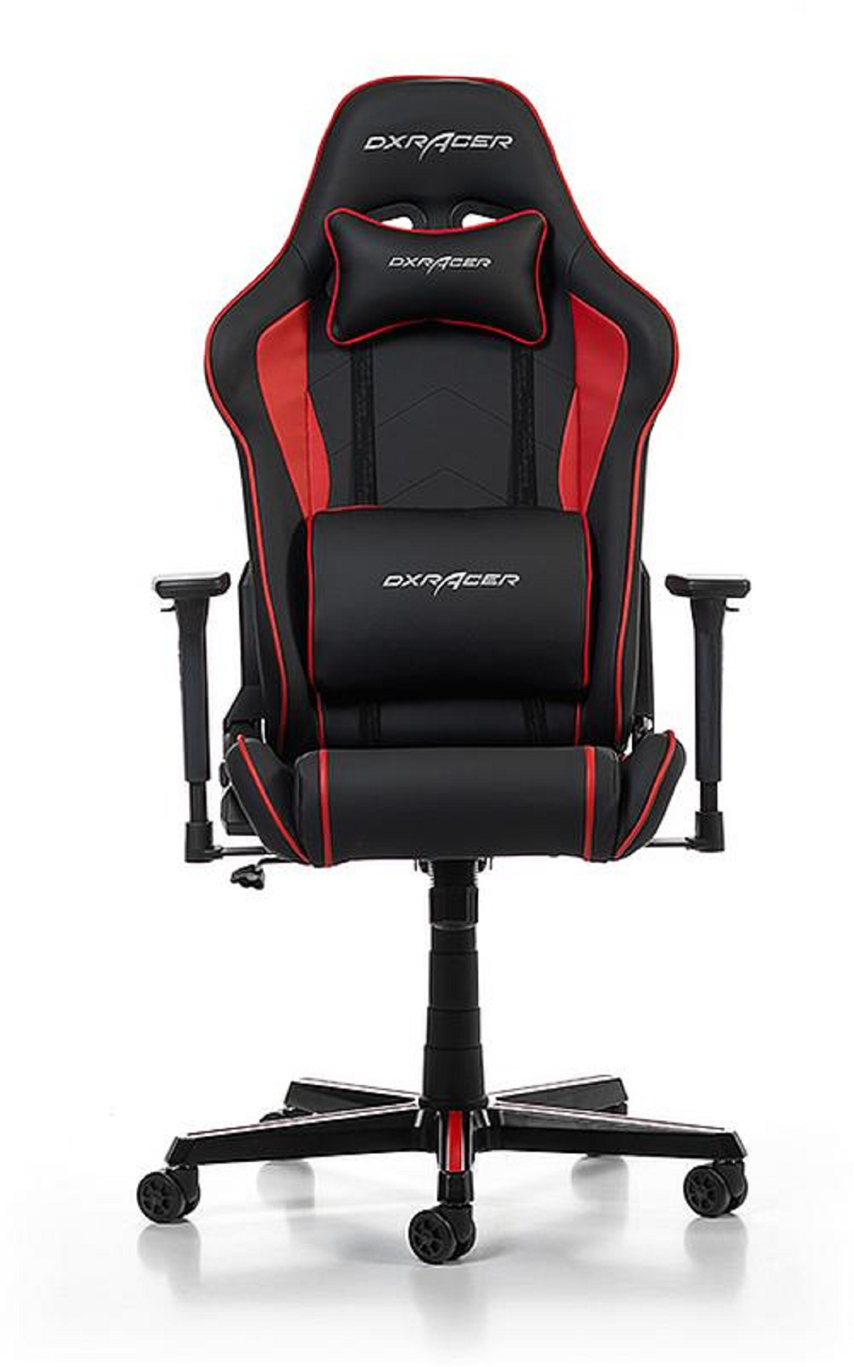 DXRACER Prince P08 Gaming Stuhl, Rot Schwarz 