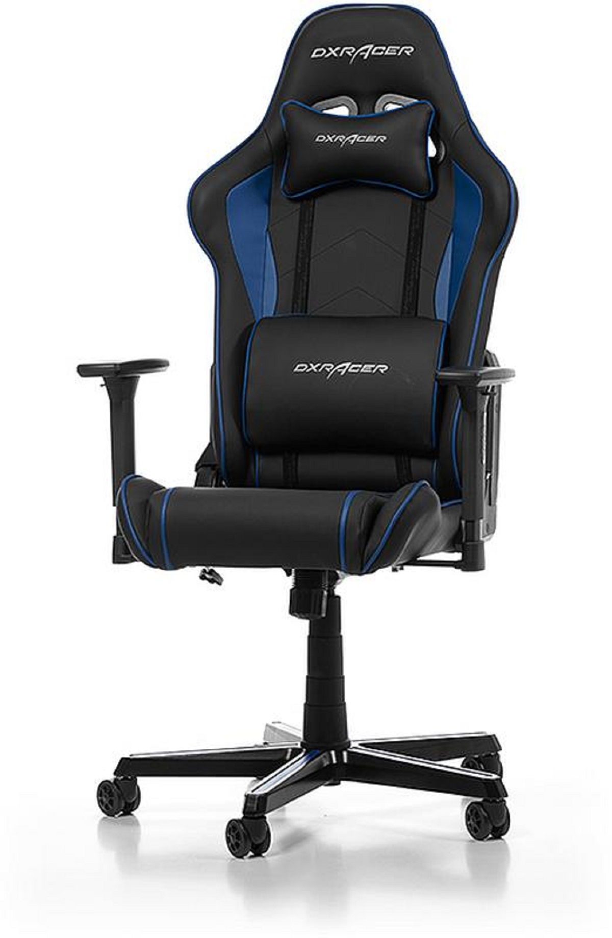 DXRACER Prince P08 Gaming Stuhl, Schwarz/Blau