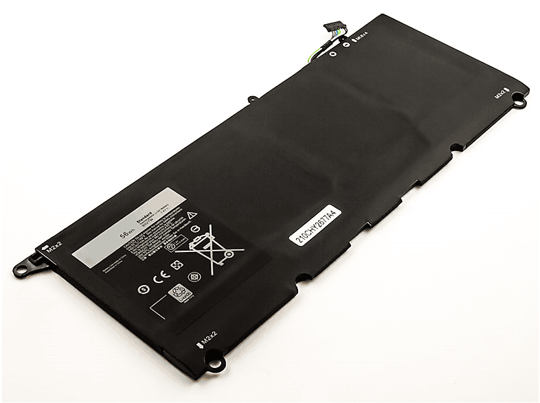 AGI Akku mit Notebookakku, mAh 9343 Li-Pol, 13 Li-Pol 7000 7.4 Dell Volt, kompatibel XPS