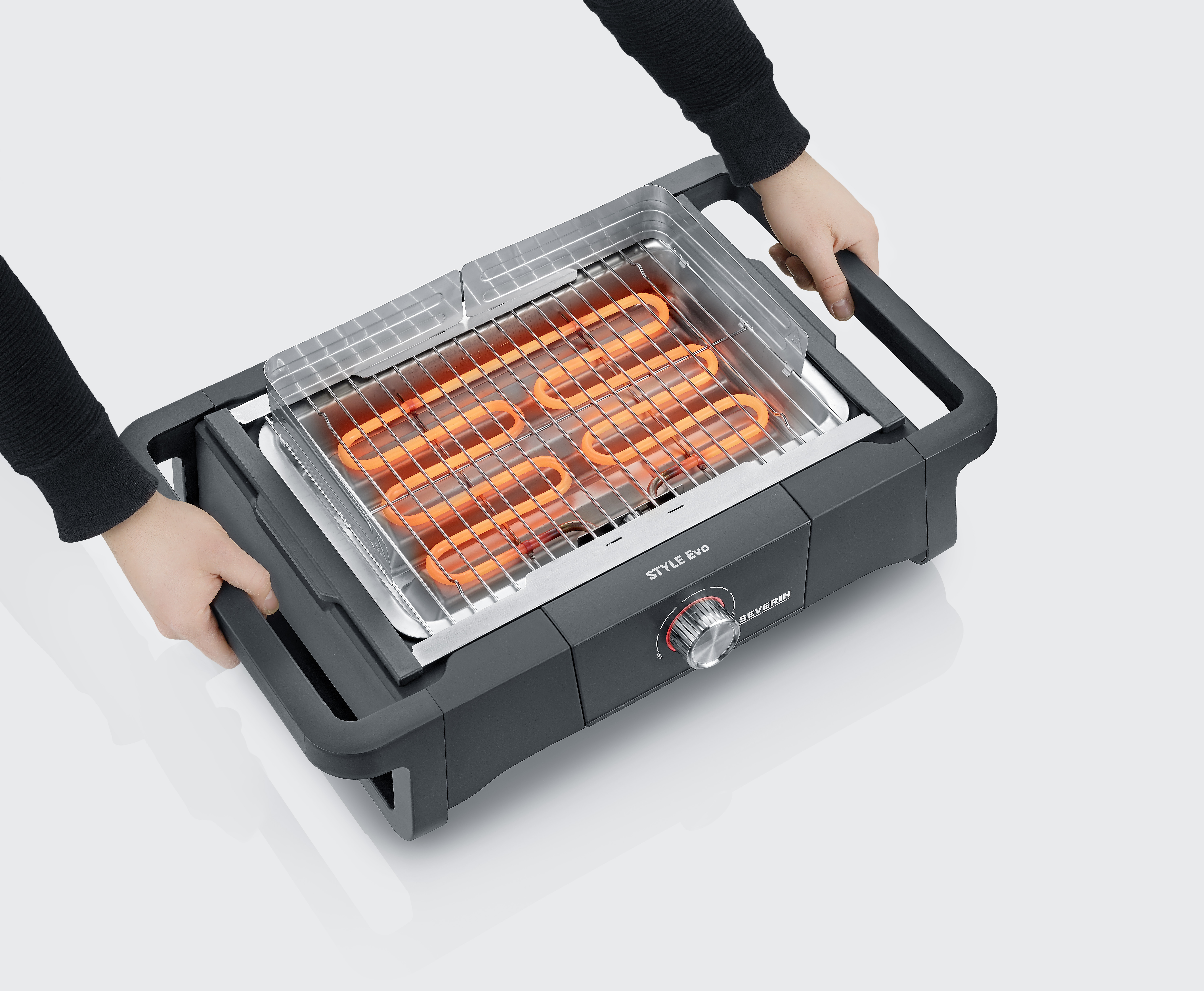 SEVERIN PG 8123 Elektrogrill, (2500 schwarz Watt)