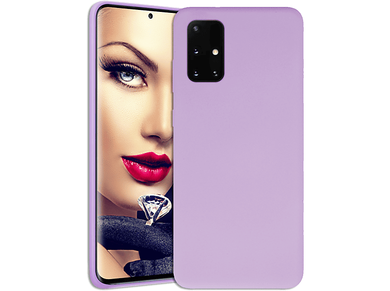 MTB MORE ENERGY Soft Silikon Case, Backcover, Motorola, Moto E30, Moto E40, Violett | Backcover