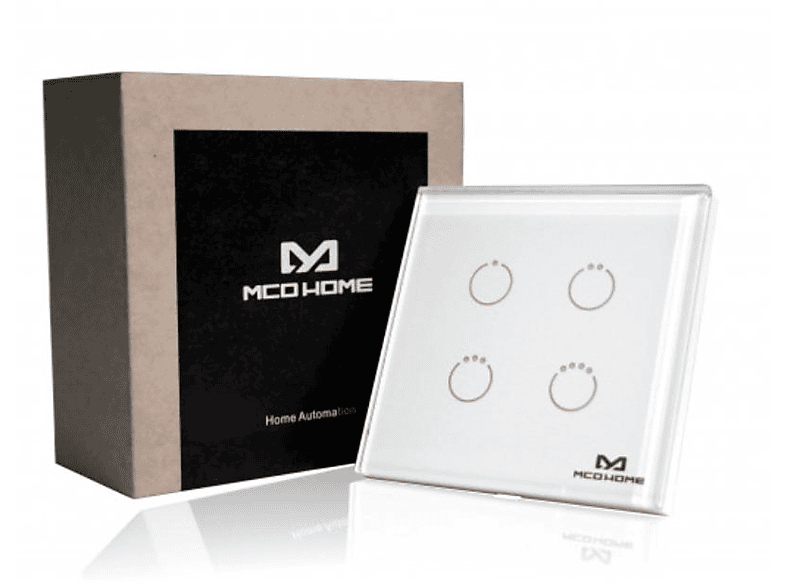 MCO HOME Z-Wave Gen5 Touch Switch Switch, Weiß